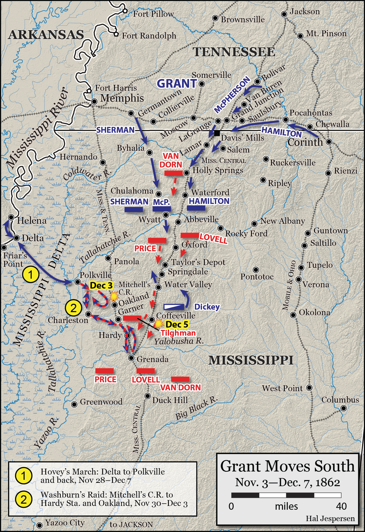 その他 American Journey: The Life and Times of Ed Bearss The Campaign for Vicksburg by Bearss, 3 vols. Color Maps! - Savas